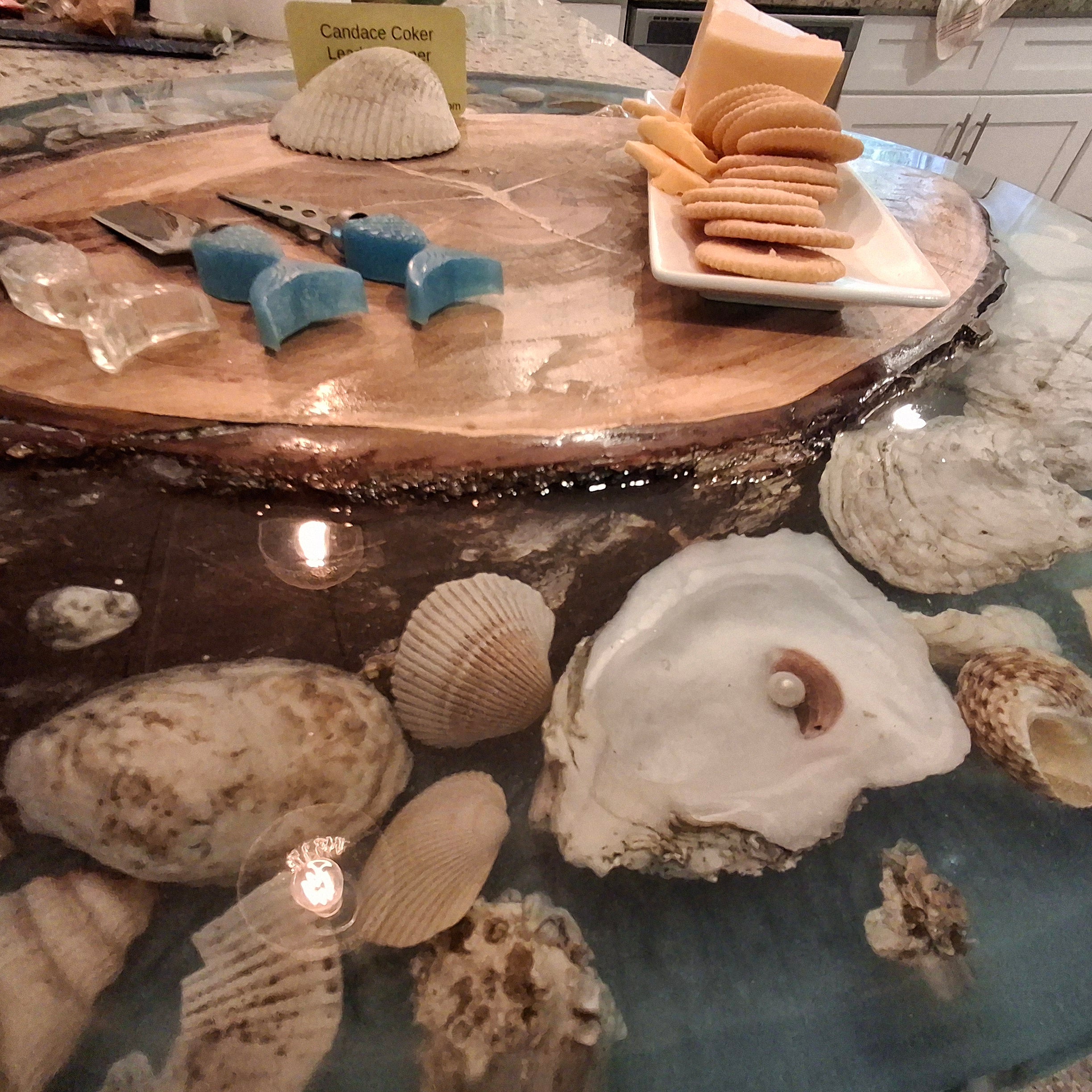 Lazy Susan with Cutting board